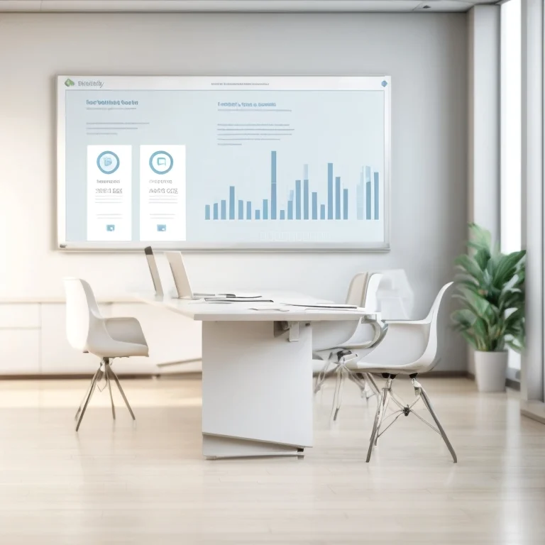 Lomira facilitator with scenario whiteboard